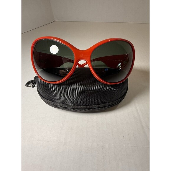 DOLCE & GABBANA Sunglasses DG6041 79731 65-15 125 3N Red-Grey Italy & Case - Picture 1 of 11